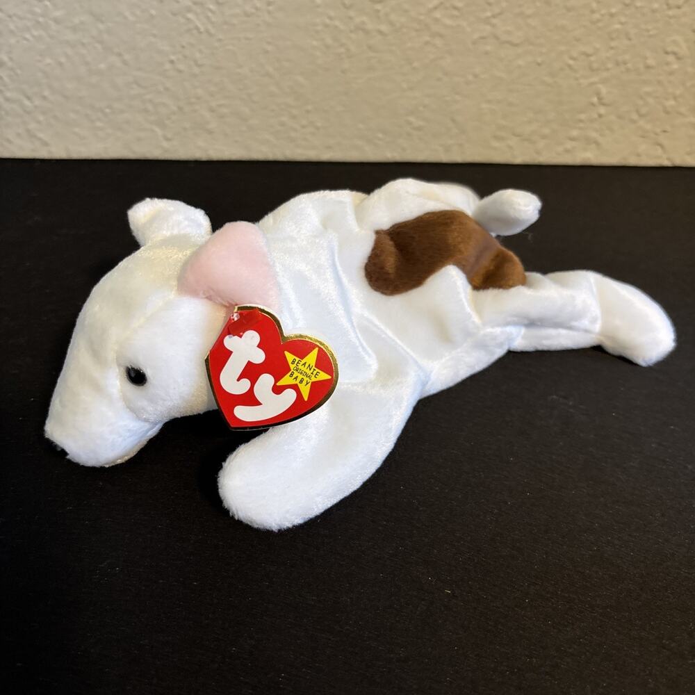 Ty Beanie Baby Butch the Dog DOB October 2, 1998